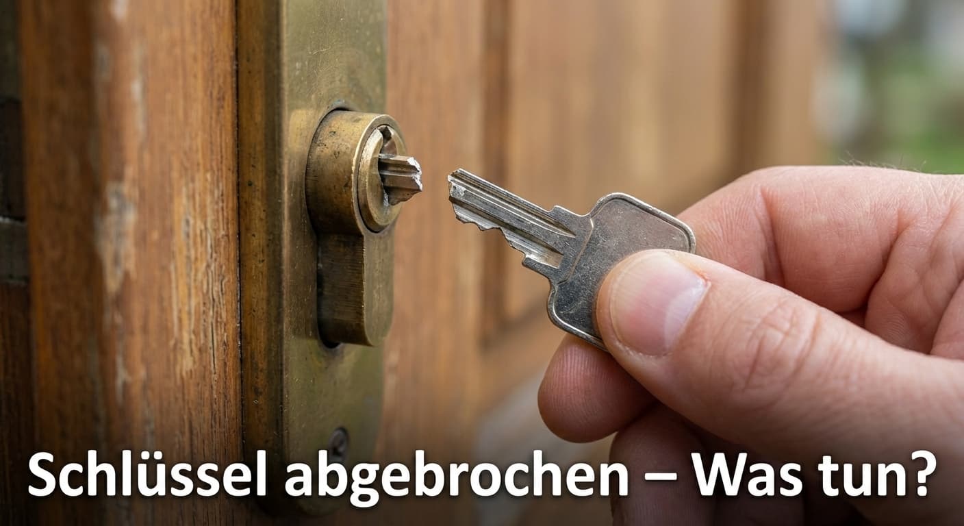 Schlüssel abgebrochen – Was tun?